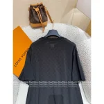 Louis Vuitton 2025 Fall Collection 🔍 Heavyweight Beaded Signature Logo Round Neck Print Plaid Short-Sleeve Tee - Image 12