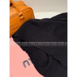 miumiu 2025 Early Fall/Winter Collection 🖤 Classic Letter Logo Round Neck Wool/Cashmere Blend Pullover Sweater for Women - Image 2