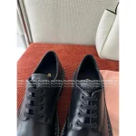 miumiu 2025 Early Fall/Winter Collection 👞 Height-Increasing Academic Style Genuine Leather Shoes for Women - 3.5cm Embroidered Logo Block Heel - Image 16