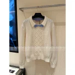 VALENTINO 2025 Early Fall/Winter Collection 🦋 Academic Style Handcrafted 3D Bow Tie - 100% Wool - Image 8