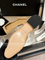 Chanel 2025 Fall/Winter Collection 🆕 Cashmere & Suede Color-Block Ballet Flats / Pumps for Women 🩰 - Image 10