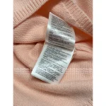 MONCLER 2025 Early Fall/Winter Collection Pink Series 🎀 Jacquard Letter Logo Round Neck Pullover - Wool/Cashmere Blend - Image 8