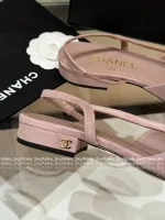 Chanel 2025 Fall/Winter Collection 🆕 Cashmere & Suede Color-Block Ballet Flats / Pumps for Women 🩰 - Image 28