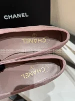Chanel 2025 Early Fall Collection 🌈 Imported Calfskin Leather Bow-Tie Mary Jane Flats for Women - Balletcore Style - Image 20