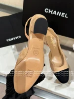 Chanel 2025 Fall/Winter Collection 🆕 Cashmere & Suede Color-Block Ballet Flats / Pumps for Women 🩰 - Image 27
