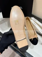Chanel 2025 Early Fall Collection 🌈 Imported Calfskin Leather Bow-Tie Mary Jane Flats for Women - Balletcore Style - Image 19