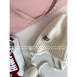miumiu 2025 Early Fall/Winter Collection 🎩 Adorable Pom-Pom Pendant Cashmere Knit Beanie / Ushanka Hat - Image 13