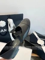Chanel 2025 Early Fall Collection 🎀 Butterfly Ballet Flats / Pumps for Women - Jennie's Same Style, Imported Genuine Lambskin - Image 23