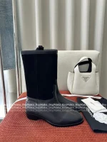 Chanel 2025 Fall/Winter Atelier Collection 👢 Patchwork Suede Mid-Calf Martin Boots for Women - Image 20