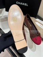 Chanel 2025 Early Fall Collection 🌈 Imported Calfskin Leather Bow-Tie Mary Jane Flats for Women - Balletcore Style - Image 14