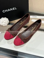 Chanel 2025 Early Fall Collection 🌈 Imported Calfskin Leather Bow-Tie Mary Jane Flats for Women - Balletcore Style - Image 34