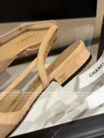 Chanel 2025 Fall/Winter Collection 🆕 Cashmere & Suede Color-Block Ballet Flats / Pumps for Women 🩰 - Image 20
