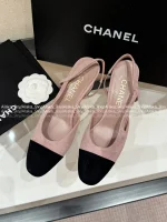 Chanel 2025 Fall/Winter Collection 🆕 Cashmere & Suede Color-Block Ballet Flats / Pumps for Women 🩰 - Image 19