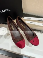 Chanel 2025 Early Fall Collection 🌈 Imported Calfskin Leather Bow-Tie Mary Jane Flats for Women - Balletcore Style - Image 32