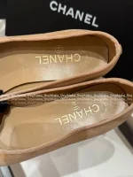 Chanel 2025 Early Fall Collection 🌈 Imported Calfskin Leather Bow-Tie Mary Jane Flats for Women - Balletcore Style - Image 30