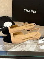 Chanel 2025 Fall/Winter Collection 🆕 Cashmere & Suede Color-Block Ballet Flats / Pumps for Women 🩰 - Image 16