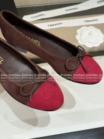 Chanel 2025 Early Fall Collection 🌈 Imported Calfskin Leather Bow-Tie Mary Jane Flats for Women - Balletcore Style - Image 29