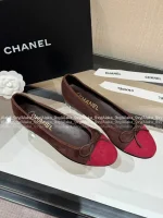 Chanel 2025 Early Fall Collection 🌈 Imported Calfskin Leather Bow-Tie Mary Jane Flats for Women - Balletcore Style - Image 28