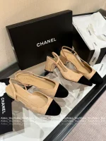 Chanel 2025 Fall/Winter Collection 🆕 Cashmere & Suede Color-Block Ballet Flats / Pumps for Women 🩰 - Image 35