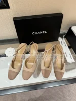 Chanel 2025 Fall/Winter Collection 🆕 Cashmere & Suede Color-Block Ballet Flats / Pumps for Women 🩰 - Image 34