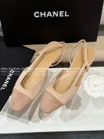 Chanel 2025 Fall/Winter Collection 🆕 Cashmere & Suede Color-Block Ballet Flats / Pumps for Women 🩰 - Image 33