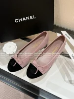 Chanel 2025 Early Fall Collection 🌈 Imported Calfskin Leather Bow-Tie Mary Jane Flats for Women - Balletcore Style - Image 24