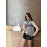 Dior 2025 Fall/Winter Collection 🆕 Classic Letter Logo Bee Embroidery High-Neck Vest Padded Coat - Image 2