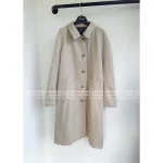 Louis Vuitton K-Pop Idol Same Style 🆕 2025 Early Fall/Winter Collection Reversible Long Trench Coat 🧥 Imported Houndstooth Wool Blend - Image 15