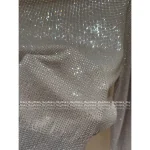 ALEXANDERWANG 2025 Early Fall Collection ✨ High-Temperature Crystal Embossed Glitter Knit Cardigan - Bodycon Chic Style - Image 4