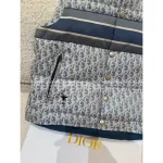 Dior 2025 Fall/Winter Collection 🆕 Classic Letter Logo Bee Embroidery High-Neck Vest Padded Coat - Image 4