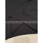 Loewe 2025 Early Fall/Winter Collection ☑️ Embroidered Letter Logo Hooded Wool Knit Pullover for Women - Image 2