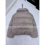 BRUNELLO CUCINELL 2025 Fall/Winter Collection ✨ Imported Cashmere + White Goose Down Puffer Coat for Women - Image 4