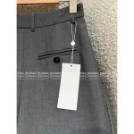 MAISON MARGIELA 2025 Early Fall/Winter Collection 👖 6️⃣ Gray Designer Pocket Trousers for Women - Slims & Lengthens Legs (Perfect for Pear Shape!) - Image 8