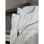 Chanel Rich Girl Aesthetic 🎀 2025 Fall Collection 3D Shirt Collar Bow Design Dress for Women - Image 9