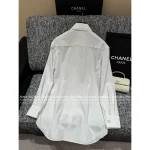 Chanel Rich Girl Aesthetic 🎀 2025 Fall Collection 3D Shirt Collar Bow Design Dress for Women - Image 8