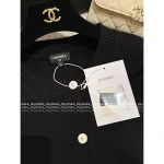Chanel 2025 Fall/Winter Collection 🎀 Velvet Bow Round Neck Wool Knit Cardigan for Women - Image 12