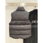 Dior 2025 Fall/Winter Collection 🆕 Classic Letter Logo Bee Embroidery High-Neck Vest Padded Coat - Image 13