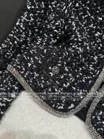 Chanel 2025 Atelier Collection 🔍 Heavyweight Crystal-Embroidered Crochet & Knit Cotton Cardigan - Premium Quality - Image 20