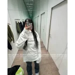 ACNE STUDIOS New Colorway 🎬 Classic 1996 Long Sleeve Tee Mirror Crystal Edition 100% Cotton Pullover Base Layer - Image 5