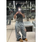 BALENCIAGA 2025 Fall/Winter Collection 🤎 Alaska Sof* Studded Lace-Up Snow Boots - Imported Suede with Shearling Lining - Image 5