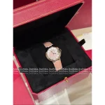 CARTIER Elegant Style | Must-Have for the Sophisticated Woman ⌚️©️➕ Pink Ballon Bleu 33mm Watch - Imported Automatic Mechanical Japanese Movement, Crocodile-Pattern Leather Strap - Image 8