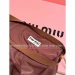 miumiu 2025 Early Fall/Winter Collection 🤎 Elegant Retro 100% Wool Caramel Knit Skirt for Women - Image 2