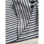 miumiu 2025 Early Fall Collection Round Neck Pocket Striped Logo 100% Cotton Base Layer Long Sleeve - Image 9