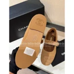 Chanel 2025 Fall/Winter Collection 🐻 Teddy Bear Imported Suede Lamb Shearling Mary Jane Flats ~ Ultra Comfort - Image 3