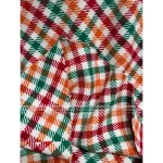 miumiu 2025 Early Fall/Winter Collection 🌈 Colorful Plaid High-Waist Slimming Letter Logo Wool Blend Mini Skirt for Women - Image 4