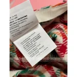 miumiu 2025 Early Fall/Winter Collection 🌈 Colorful Plaid High-Waist Slimming Letter Logo Wool Blend Mini Skirt for Women - Image 3