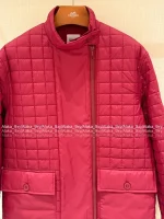 Hermes 2025 Fall/Winter Collection 🐎 Classic Timeless Plaid Stand-Collar Belted Design Insulated Coat - Warm & Comfortable - Image 19
