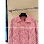 Celine 2025 Early Fall/Winter Collection 🌸 Kaixuan Lapel Mohair/Wool Blend Pullover Sweater for Women - Image 14