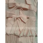 Chanel 2025 Fall/Winter Collection 🎀 Strappy Bow Tiered Maxi Dress in Silk/Wool Blend - Two Colors Available - Image 11