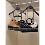 Chanel In Stock 🤎 2025 Atelier Collection Runway Style Suede & Metal Chain ⛓️ Tote - Imported Full-Y Hardware Fabric - Image 5